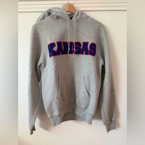 Champion Kansas Jayhawk Hoodie Sweatshirt